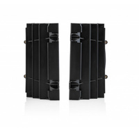 UFO OSŁONY CHŁODNICY (KRATKI) KTM SX / SXF 125 / 250 '19-'22, EXC / EXCF 250 / 350 / 450 '20-'22, HUSQVARNA TC / FC 125 / 250 '19-'22, TE / TX / FE 250 / 350 / 450 '20-'22 KOLOR CZARNY