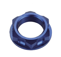 ACCEL NAKRĘTKA GÓRNEJ PÓŁKI YAMAHA , SUZUKI, HONDA (M24X32) KOLOR NIEBIESKI
