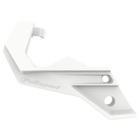 POLISPORT OSŁONA DOLNEJ CZĘŚCI AMORTYZATORA PRZÓD (Z ZESTAWEM MONTAŻOWYM) GAS GAS XC 250/300 '09-'20; RJEJU MR 250/300 '21-'26 KOLOR BIAŁY