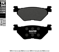 GALFER KLOCKI HAMULCOWE KH319 PÓŁMETALICZNE SCOOTER