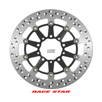 NG TARCZA HAMULCOWA PRZÓD RACE STAR PREMIUM KAWASAKI GTR 1400 '07-'18, ZX-10R NINJA '11-'15, ZX-6/ZX-6R NINJA '13-'17, Z 1000 '14-'20, Z 800 '13-'17, ZX-14 '07-'16, ZZR 1400 '06-'17 (310X80X5MM) (5X8,45/10,25MM) PŁYWAJĄCA (ŚRODEK ALUMINIOWY, POLEP