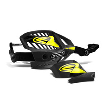 CYCRA OSŁONY RĄK (HANDBARY-ALUMINIOWY RDZEŃ) Z MOCOWANIEM (28,6MM) MODEL ULTRA PROBEND HCM (DEDYKOWANE DO KTM/HUSQVARNA) KOLOR CZARNY