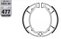 GALFER SZCZĘKI HAMULCOWE TYŁ SH512 YAMAHA XJ 550 '81-'84, XV 750 VIRAGO '92-'94, XV 750 SPECJAL '81-'84, XZ 550 '82-'84, YX 600 RADIAN '86-'90, XV 500 '83-'84