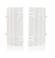 UFO OSŁONY CHŁODNICY (KRATKI) KTM SX / SXF 125 / 250 '19-'22, EXC / EXCF 250 / 350 / 450 '20-'22, HUSQVARNA TC / FC 125 / 250 '19-'22, TE / TX / FE 250 / 350 / 450 '20-'22 KOLOR BIAŁY