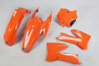 UFO KOMPLET PLASTIKÓW KTM 85 '06-'12 KOLOR OEM (POMARAŃCZOWY) (KT505E999)