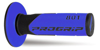 PROGRIP MANETKI PG801 OFF ROAD (22+25MM, DŁ.115MM) KOLOR CZARNY/NIEBIESKI (DWUSKŁADNIKOWE) (801-146) (PG801/10)