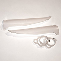 UFO OSŁONY TELESKOPÓW ( AMORTYZATORÓW ) PRZEDNICH KAWASAKI KX 125/250/500 '96-'03 KOLOR NEUTRAL