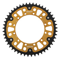 SUPERSPROX PROMOCJA ZĘBATKA TYLNA 489 49 STEALTH (STALOWO-ALUMINIOWA) KAWASAKI KX/KXF `84-18 (JTR460.49) KOLOR ZŁOTY