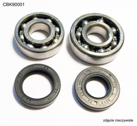 BEARING WORX ŁOŻYSKA WAŁU KORBOWEGO Z USZCZELNIACZAMI YAMAHA YZ 80/85 93-18 (NTN) (MADE IN JAPAN) (24-1023)