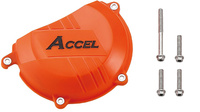 ACCEL OSŁONA POKRYWY SPRZĘGŁA (PLASTIKOWA) KTM SXF450 '13-, EXCF450 '12-, EXC 500 KOLOR POMARAŃCZOWY - PROMOCJA