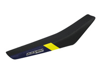 BLACKBIRD POKROWIEC / POSZYCIE NA SIEDZENIE HUSQVARNA TC/FC 125/250/350/450 '23 (FC/TC ALL MODELS) DREAM 4 KOLOR CZARNY ŻÓŁTY NIEBIESKI