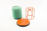 TWIN AIR FILTR POWIETRZA SUZUKI LTA 450 '07-'10; LTA 500 '08-'21; LTA 700 '05-'07; LTA 750 KING QUAD '08-'21 (POWERFLOW KIT) (ZESTAW ZAWIERA FILTR POWIETRZA I METALOWY KOSZYK)