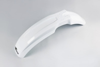 UFO BŁOTNIK PRZÓD SUZUKI RM 125/250 '89-00, DRZ 400E '00-22 KOLOR BIAŁY - ZASTĘPUJE SU03976041