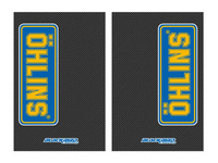 BLACKBIRD KOMPLET NAKLEJEK (OKLEIN) NA TELESKOPY OHLINS-CARBON 2 SZT.