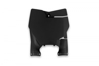 UFO TABLICA NA NUMER STARTOWY GAS GAS MC 85 '21 KOLOR CZARNY (STADIUM Z OSŁONAMI AMORTYZATORÓW)