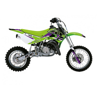 BLACKBIRD KOMPLET NAKLEJEK (OKLEIN) KAWASAKI KX 65 '00-'23 DREAM 5 KOLOR ZIELONY