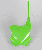 UFO TABLICA NA NUMER STARTOWY KAWASAKI KXF 250 '17-'23, KXF 450 '16-'23 KOLOR ZIELONY