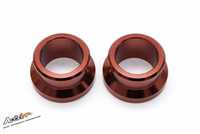 ACCEL TULEJKI DYSTANSOWE KOŁA PRZÓD SUZUKI RMZ 250 '07-'25, RMZ 450 '05-'25 KOLOR CZERWONY - PROMOCJA