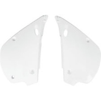 UFO BOCZKI TYLNE KAWASAKI KX 80 '91-'97 KOLOR BIAŁY