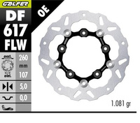 GALFER TARCZA HAMULCOWA TYŁ KTM 890SMT '23-'25 (WAVE FLOATING) (260X107X5MM)