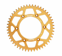 SUPERSPROX ZĘBATKA TYLNA ALUMINIOWA 7075-T6 (ERGAL) 899 52 KTM SX/EXC (JTR897.52) KOLOR ZŁOTY