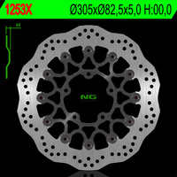 NG TARCZA HAMULCOWA PRZÓD TRIUMPH TIGER 800 '10-'18, TIGR 1215 '12-'17 (305X82,5X5) (5X10,5MM) WAVE