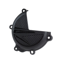 POLISPORT OSŁONA POKRYWY (DEKLA) SPRZĘGŁA SUZUKI DRZ 400 '00-'23 KOLOR CZARNY