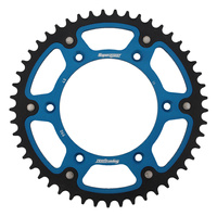 SUPERSPROX ZĘBATKA TYLNA 899 49 STEALTH (STALOWO-ALUMINIOWA) KTM SX/EXC/EXCF/SXF, HUSQVARNA TE/TC/FE/TC '16- (JTR897.49) KOLOR NIEBIESKI