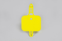 UFO TABLICA NA NUMER STARTOWY HONDA CRF 50 '04-'21 KOLOR ŻÓŁTY