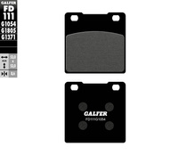 GALFER KLOCKI HAMULCOWE KH063 / KH161 PÓŁMETALICZNE