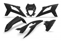 UFO KOMPLET PLASTIKÓW BETA RR 125 / 250 / 300 / 350 / 400 / 450 '20-'22 KOLOR CZARNY