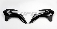 UFO OSŁONY CHŁODNICY KTM SX/SXF '13-'15, EXC '14-'15 KOLOR CZARNY