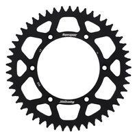 SUPERSPROX ZĘBATKA TYLNA ALUMINIOWA 7075-T6 (ERGAL) 808 49 SUZUKI RM/RMZ (JTR808.49) KOLOR CZARNY