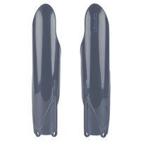 POLISPORT OSŁONY TELESKOPÓW / AMORTYZATORÓW YAMAHA YZ 125/250 '15-'24; YZ 250/450F '10-'22 KOLOR SZARY