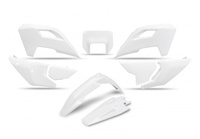 UFO KOMPLET PLASTIKÓW HUSQVARNA TE 150 / 250 / 300 '24, FE 250 / 350 / 450 / 501 '24, KOLOR BIAŁY
