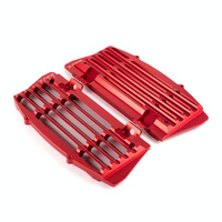 X-GRIP OSŁONY CHŁODNICY (KOMPLET) AIR FORCE GASGAS '21-'23, HUSQVARNA '17-'23, KTM '17-'23 KOLOR CZERWONY (PATRZ OPIS TOWARU)