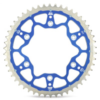 MOTO-MASTER ZĘBATKA TYLNA DUAL RING (STALOWO-ALUMINIOWA) 270 48 (27048) KOLOR NIEBIESKI YAMAHA YZ/YZF '99-'18 WRF '01-'18 (JTR251.48) (ŁAŃC. 520)