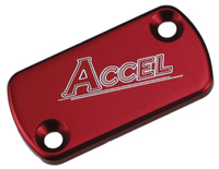 ACCEL POKRYWA POMPY HAMULCOWEJ PRZÓD HONDA CR/CRF/XR KOLOR CZERWONY