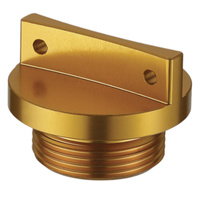 ACCEL KOREK WLEWU OLEJU YAMAHA YZ/YZF/WRF/YFZ '99-'16, HONDA CR 125/250 '87-'04, KOLOR ZŁOTY (GWINT M20X2,5)