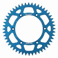 SUPERSPROX ZĘBATKA TYLNA ALUMINIOWA 7075-T6 (ERGAL) 270 48 YAMAHA YZ/YZF '99-'18 (JTR251.48) (JTR245/2.48) KOLOR NIEBIESKI