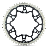 MOTO-MASTER ZĘBATKA TYLNA DUAL RING (STALOWO-ALUMINIOWA) 899 51 (89951) KOLOR CZARNY KTM/HUSQVARNA/HUSABERG (JTA897.51) (ŁAŃC. 520)