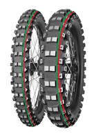 MITAS OPONA 80/100-21 TERRA FORCE-MX MH MEDIUM/HARD 51M (CZERWONO-ZIELONY PASEK) TT PRZÓD DOT 2025 (DOT:XVDP) (460090) (ZAMIENNIK:70000125)