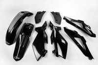 UFO KOMPLET PLASTIKÓW HUSQVARNA CR 125/250 2T '06-08 KOLOR CZARNY