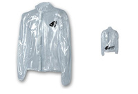 UFO KURTKA PRZECIWDESZCZOWA, PRZEŹROCZYSTA ROZMIAR XL