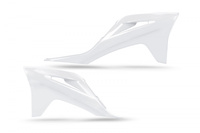 UFO OSŁONY CHŁODNICY GAS GAS MC 125, /MC-F/EC/EC-F/EX-F 250, /EX/EC 300, /EC-F/EX-F 350, /MC-F/EX-F 450 '21-22, KOLOR BIAŁY