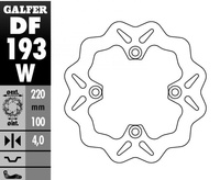 GALFER TARCZA HAMULCOWA TYŁ KAWASAKI ZX 6R (98-07), ER6, Z 750