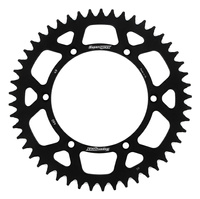 SUPERSPROX WYPRZEDAŻ ZĘBATKA TYLNA ALUMINIOWA 7075-T6 (ERGAL) 489 49 KAWASAKI KX/KXF 84-18 (JTR460.49) KOLOR CZARNY