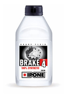 IPONE PŁYN HAMULCOWY BRAKE FLUID DOT 4 500ML 100% SYNTETYK (ZGODNY RÓWNIEŻ Z DOT 3) (12)