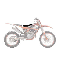 BLACKBIRD POKROWIEC / POSZYCIE NA SIEDZENIE GAS GAS MC '21-'23; EC '21-'23 (MC/EC ALL MODELS '21-'23) DREAM 4 KOLOR CZARNY BIAŁY SZARY