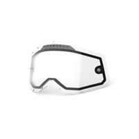 100 PROCENT RC2/AC2/ST2 REPLACEMENT LENS - VENTED DUAL PANE CLEAR, SZYBA/SZYBKA/SZYBKA DO GOGLI RACECRAFT 2/ACCURI 2/STRATA2 PODWÓJNA WENTYLOWANA KOLOR PRZEŹROCZYSTY STARY KOD 51008-601-01